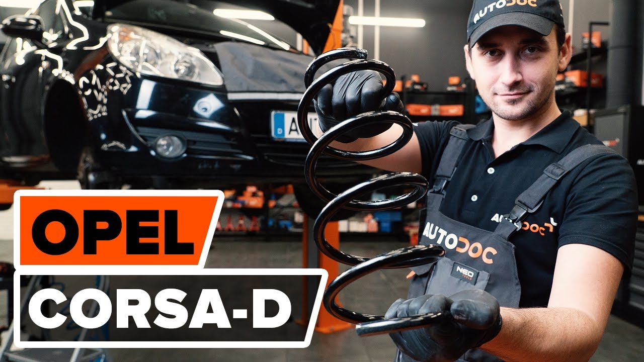 Udskift fjeder for - Opel Corsa D | Brugeranvisning