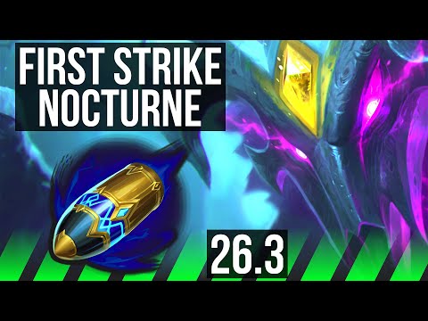 NOCTURNE vs KHA'ZIX (JGL) | First Strike, 41K damage | EUW Master | 26.3