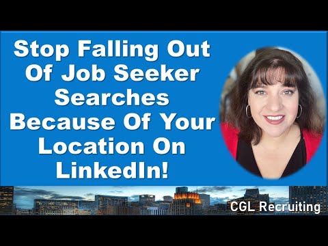 Part of a video titled What Should I Put As My Location On LinkedIn? - YouTube