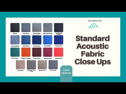 SoundAssured Standard Acoustic Fabric - 100% Acoustically Transparent - for DIY Acoustic Panels, Speaker Grill Fabric, Guitar Amp Fabric - Ash Grey image 7