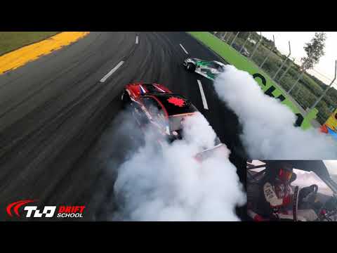 Team PLAGUE BIRDS : DMCC Drift Round 3 2021 : Tommy Lemaire chasing Kevin Morin (1/2)