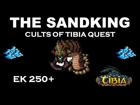 BOSS THE SANDKING - CULTS OF TIBIA QUEST