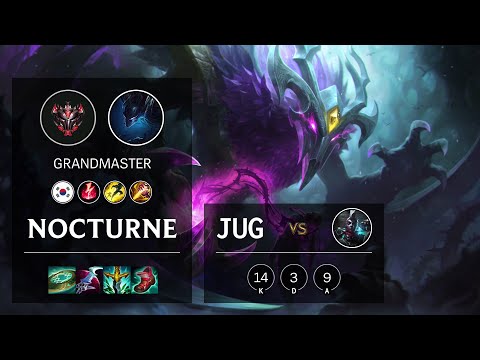 Nocturne Jungle vs Ekko - KR Grandmaster Patch 11.23