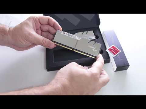 RAM G.SKILL 32GB DDR4-3600 Kit F4-3600C1 video