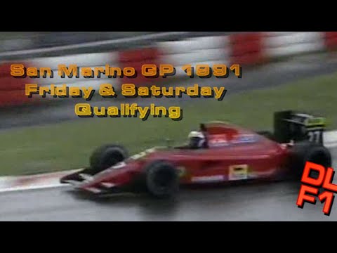 F1 San Marino 1991 - Friday & Saturday Qualifying 🇸🇲
