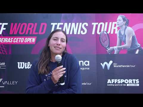 Flash interview de Francisca Jorge — QF W60 Oeiras CETO Open