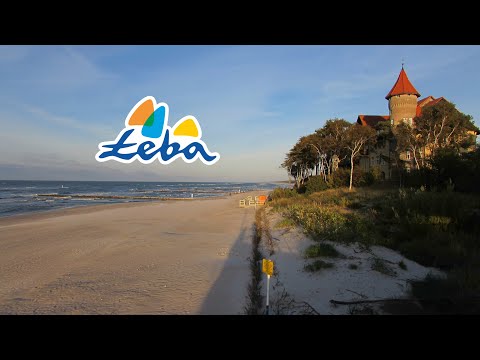 Łeba (Polnische Ostsee) und Campingplatz Nr. 51 Lesny