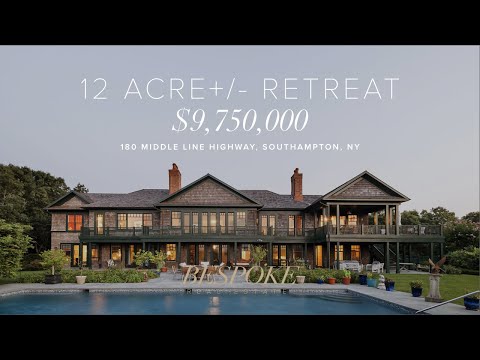 $9,750,000 Private 12 Acre+/- Hilltop Retreat