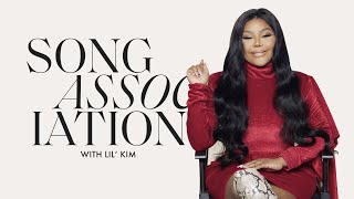 Lil&#39; Kim Raps The Notorious B.I.G., Cardi B, and Sings Cher in a Game of Song Association | ELLE
