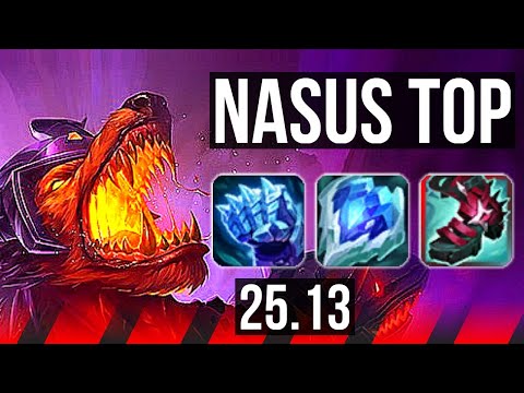 NASUS vs CHO'GATH (TOP) | 1200+ games, 6/4/17 | KR Master | 25.13
