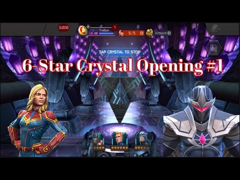 6 Star Crystal Opening #1! Rounding Out My Arena Teams! - Marvel Contest of Champions