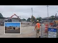 BIW Demolishes Old Midcoast Pizza Building In Bath ME July 2023 Before After