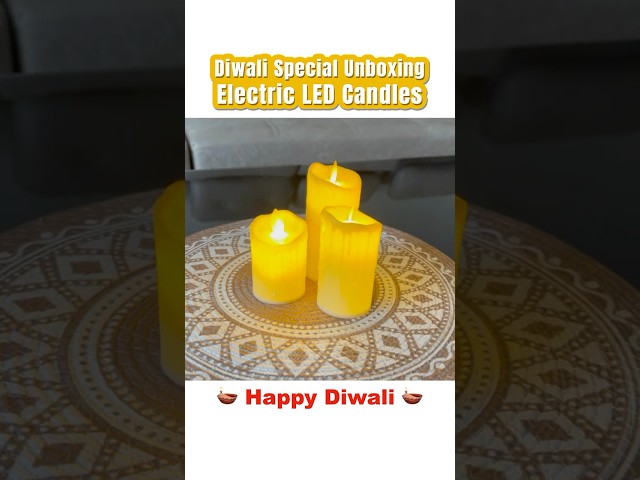 Vídeo relacionado con ERTYUI Paquete de 12/24/50/100/200 velas de té LED, luz blanca cálida, para decoración