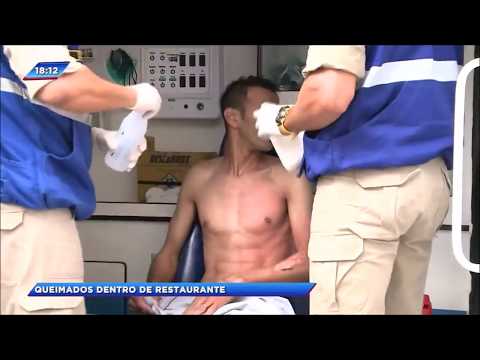 Acidente causa queimaduras em restaurante de Londrina