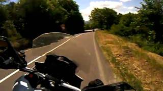 preview picture of video 'Da Arrone verso il Passo delle Capannelle su Ducati MTS1200'