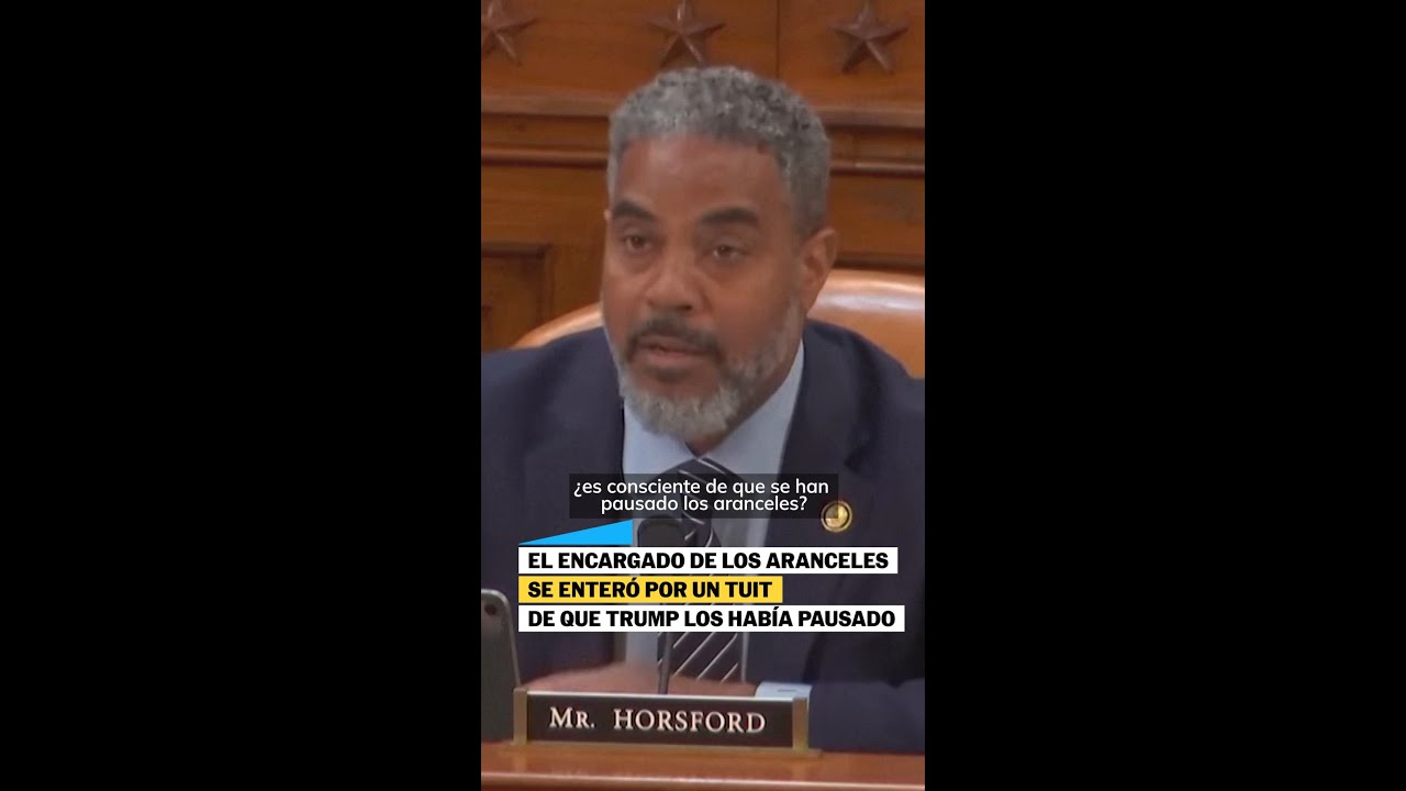 El encargado de los aranceles se enteró por un tuit que Trump los había pausado: 