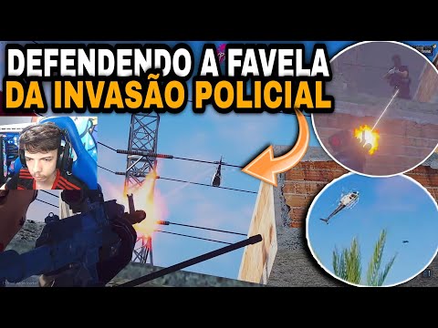 Bkinho CLIPS | POLICIAIS INVADEM A FAVELA DO CAMPINHO DA TURQUIA COM 50 CABEÇA PARTE/1 #042 GTA RP