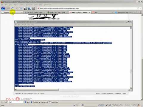 DotNetNuke Tutorial, SQLView Pro module, first shot part 1/2 - Video #40