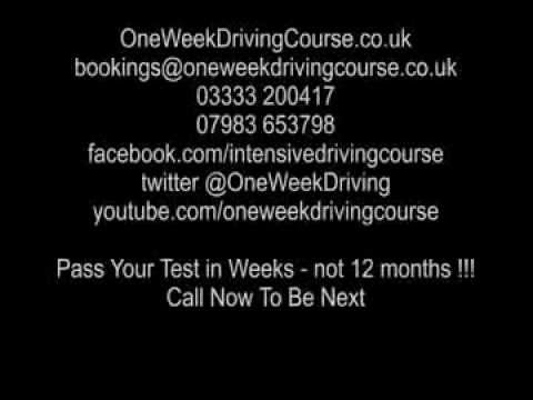 Intensive Driving Courses Manchester | Driving Lessons Manchester