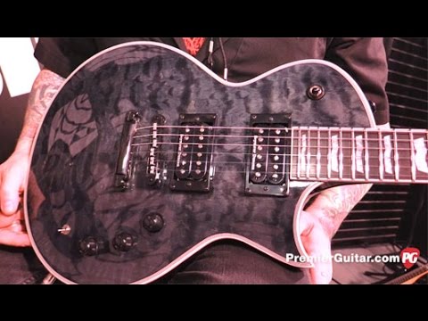 NAMM '17 - ESP Guitars EC-1000P Demo