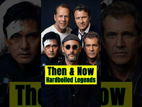 The Noir Titans: 7 Masters of Hardboiled Cinema (Then & Now)