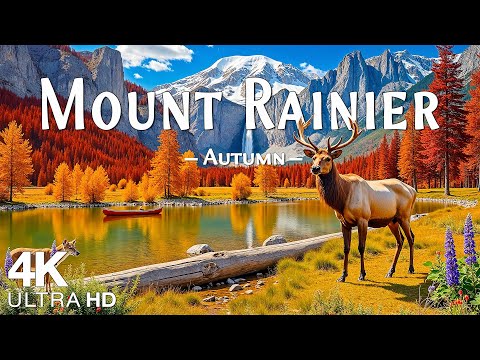 Autumn at Mount Rainier 4K UHD – The timeless uniqueness of the Pacific Northwest’s crown 🍂