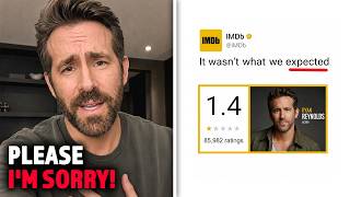 Ryan Reynolds MELTDOWN After IMDB Ratings Show His Movie Is Their Worst Ever!