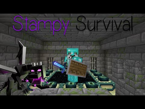 EPIC Minecraft Build with Ender Dragon Fight!