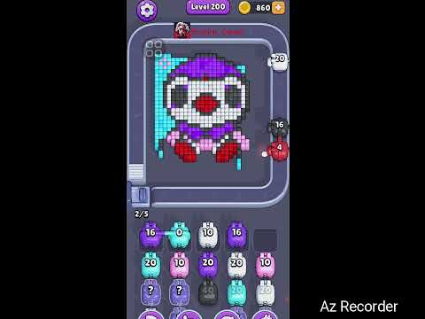 Pixel Flow Level 200 Walkthrough