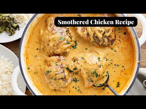 Smothered Chicken Recipe - Comfort Food at Its Best!