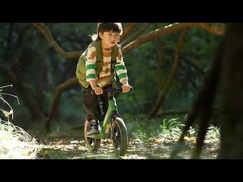 Kids Balance Bike | Nylon Frame & Pneumatic Tires | Outdoor Riding Fun JW04 video