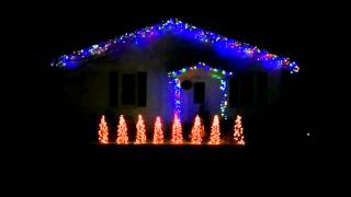 2014 Christmas Lights - Carol of the Bells - Mannheim Steamroller