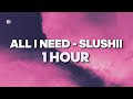 All I Need - Slushii (1 HOUR) Rocket League Lobby Song