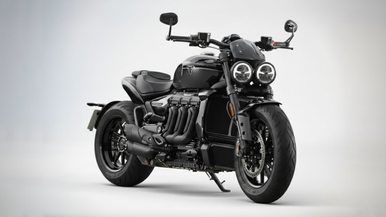 Triumph Rocket 3 - The Last of its kind.