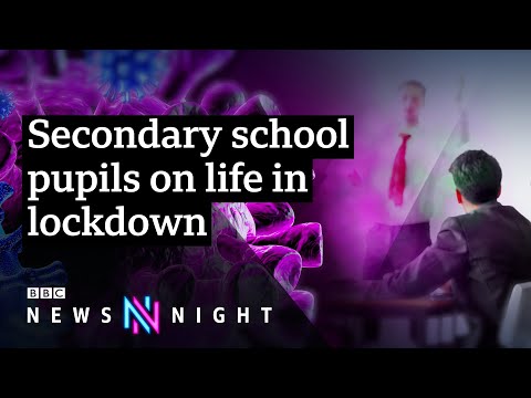 中學生的鎖校是怎樣的？- BBC新聞之夜 (What’s lockdown like for secondary school pupils? - BBC Newsnight)