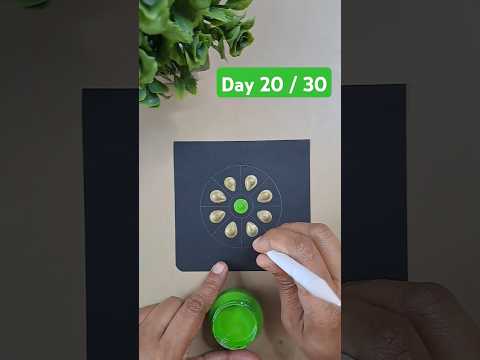 Dot Mandala - Dot Art - (20) - 2024 - ATM Creations  #shorts #shortsvideo #shortsfeed