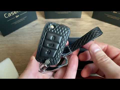 Кожаный чехол для ключа Volkswagen - фото 1 - id-p1420009244