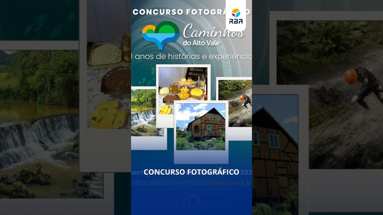 📸 Seu olhar pode contar a história do Alto Vale