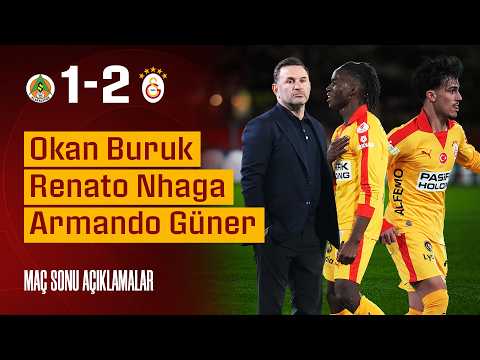 🎙️ Statements from our head coach Okan Buruk and players Renato Nhaga and Armando Güner.