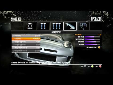 Need For Speed SHIFT: Career- Part 38 (Tier 2) "Car Shopping And Upgrades"