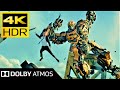 4K HDR Transformers Chase Scene Dolby Atmos