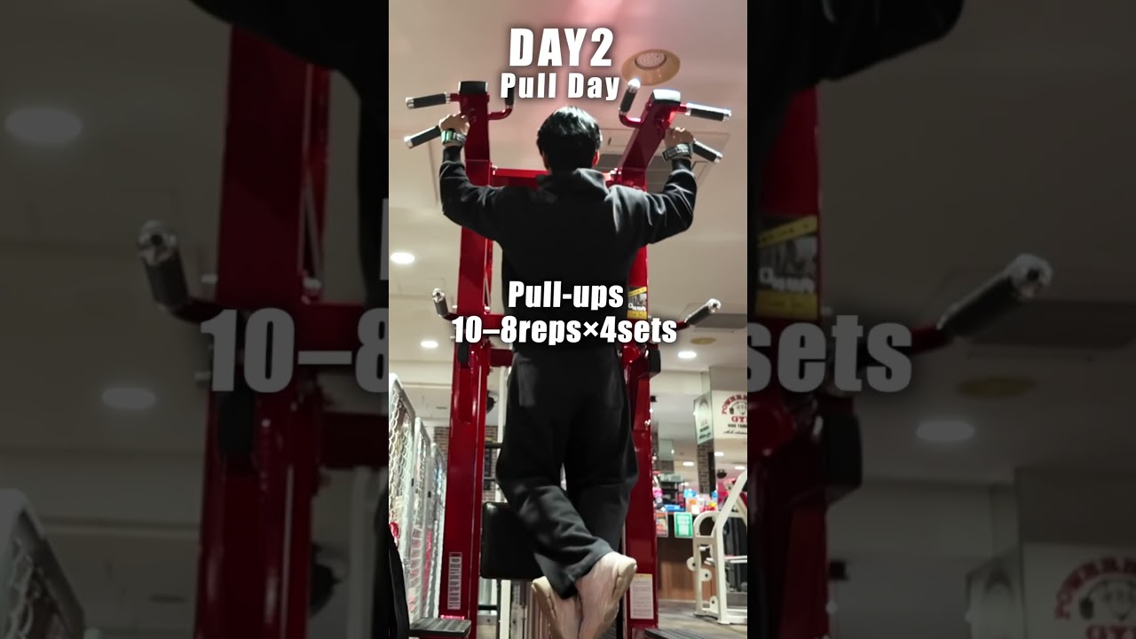 40代がかっこいい体を作るための週3筋トレメニュー#40台#筋トレ#垢抜け