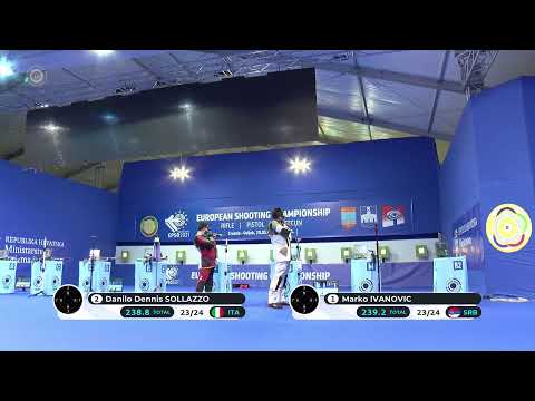 ECh Rifle/Pistol/Shotgun Croatia - Final 10m Air Rifle Men Junior
