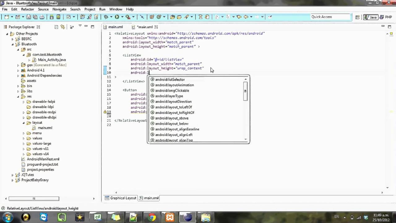 Android development Tutorial Bluetooth   1 HD