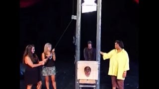 Criss Angel shocking trick gone wrong?