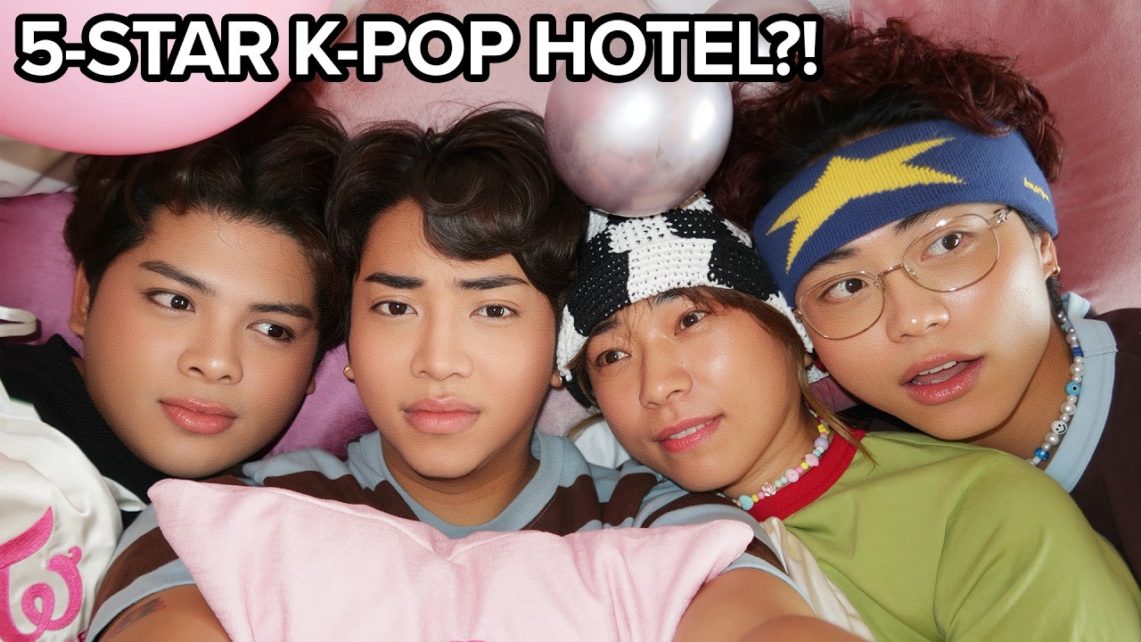 We Stayed at a 5-STAR K-POP HOTEL in Japan (TWICE Room?!)