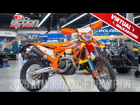 2025 KTM 350 EXC-F Champion Edition | Virtual Walkaround