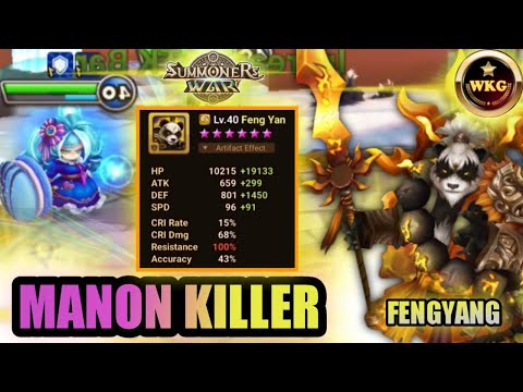 DON'T WORRY ABOUT MANON | I CAN COUNTER HIM NOW - RTA SUMMONERS WAR