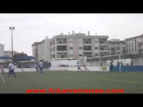 12J :: Pinhalnovense - 1 x Barreirense - 1, CNS Série H 2015/2016 - Golo de David Pinto