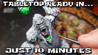 10 Minute HeroQuest Miniature PAINTING Challenge AMAZING Results!